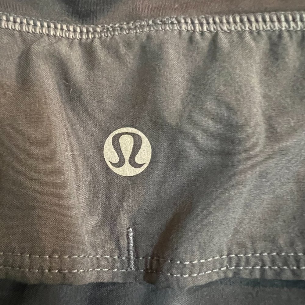 #486 lululemon athletica Black Skort - Picture 3 of 5